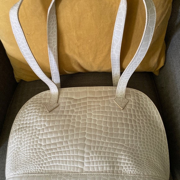 PERFECT BAG Co. Crocodile Embossed  Italian Leather Tote - Picture 3 of 13